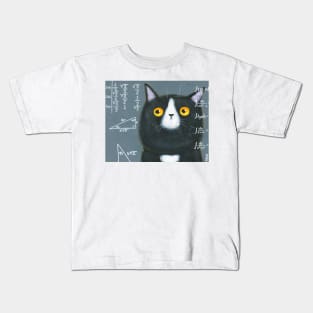 Maths Cat Kids T-Shirt